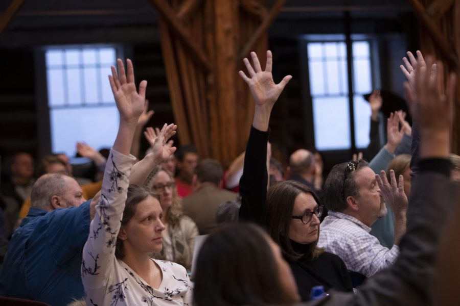 At the final Faculty Senate meeting of the semester on Dec. 12, 2019, several actions regarding funding for academics were passed. 