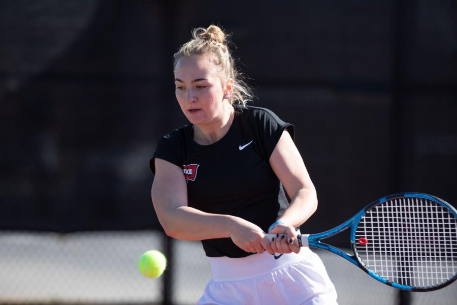 Rachel Hermanova, freshman and #4 singles seed, lost her match against UTC player Emma Van Hee on Sunday, February 27th. WKU Women’s Tennis won their match against UT Chattanooga overall 4-3. 