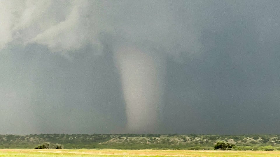 "Slowly moving on from Altus, OK this morning," WKU Storm Chasers said in a post on X on Friday, May 24. "Today falls back a couple steps compared to yesterday, as we prepare for a busy Saturday setup. Meanwhile, here’s a few shots from yesterday from western Oklahoma." Photo provided by WKU Storm Chasers via X.