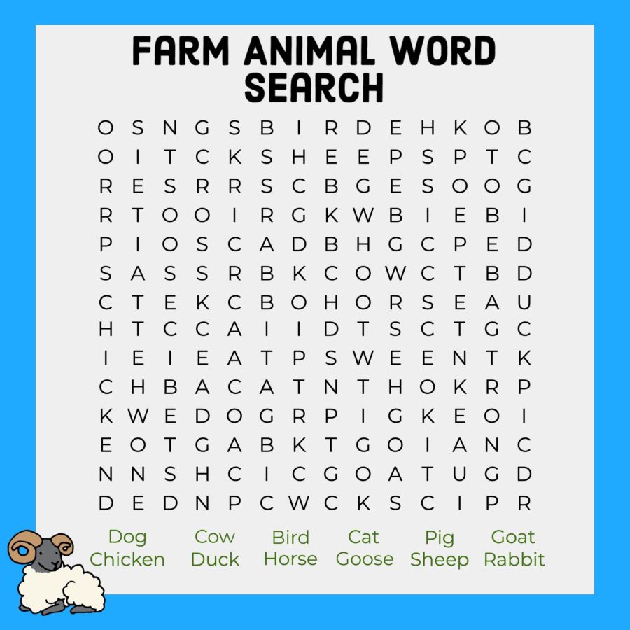 Word Search Wednesday February 17th, 2022