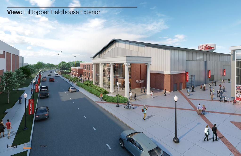 WKU Reveals Renderings for Hilltopper Fieldhouse and Press Box