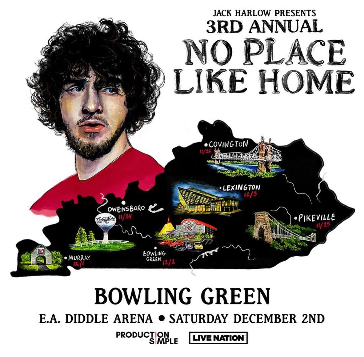 Jack Harlow brings ‘No Place Like Home’ tour to Bowling Green