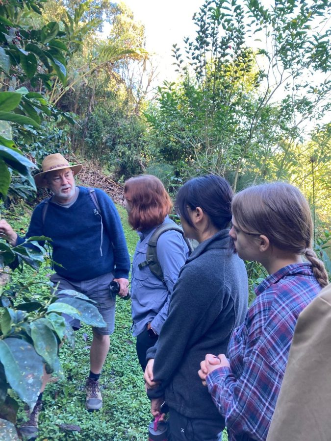 Photo from a faculty-led trip to Costa Rica in July 2022.