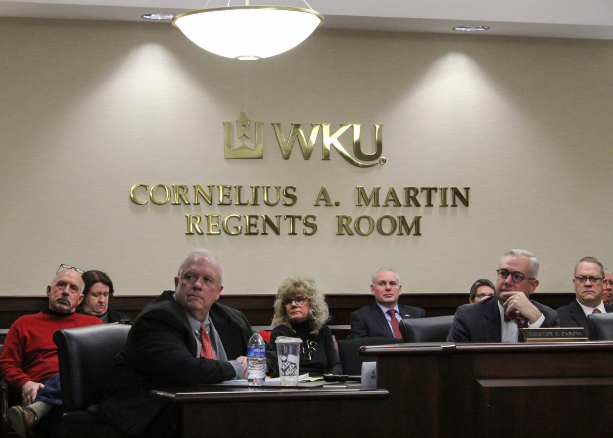 WKU Board of Regents meet on Friday Jan. 19 to discuss finance matters and program changes.