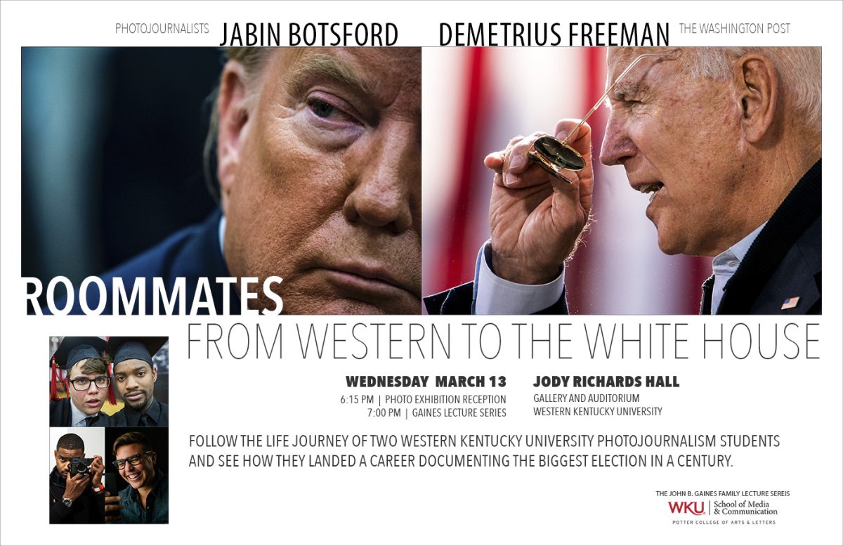 WKU School of Media and Communication to host Gaines Family Lecture Series ‘Roommates: From Western to the White House’